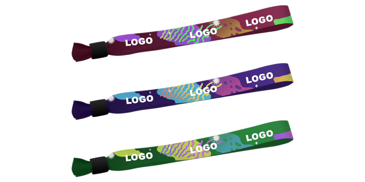 Stoffarmbänder bedruckt